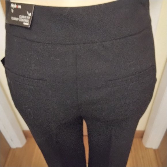 NWT Style & co black slacks - Picture 4 of 4